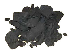 Black lumps - Charcoal