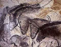 A herd of horses (Chauvet cave, France, ca. 30,000 BC)