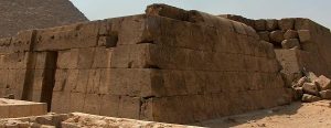 Early mastaba tomb at Giza, Egypt