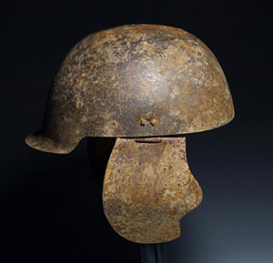 Ostrogothic helmet imitating Roman helmets (ca. 400 AD)