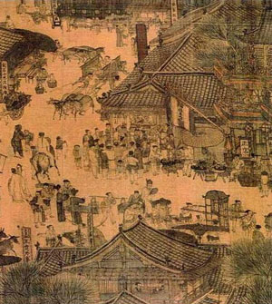 Chinese painting of Qingming festival