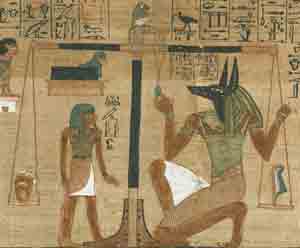 Weighing souls in ancient Egypt