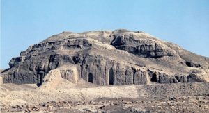 Remains of the ziggurat at Warka, in Iraq, 3000 BC- What is a Mesopotamian ziggurat?