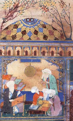 Al Tusi in his observatory (ca. 1259 AD)
