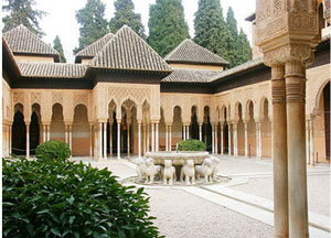 Court of the Lions, Alhambra (1200s AD)