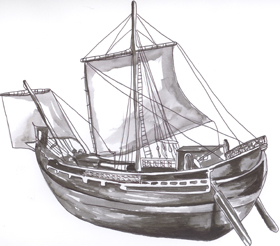 Reconstruction of the Antikythera trading ship