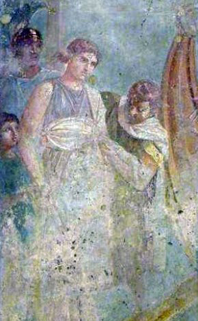 Kidnapping Helen of Troy (from Pompeii)