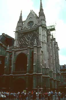 Sainte Chapelle, in Paris