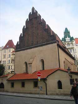 Altneue Synagogue in Prague - 1270 AD