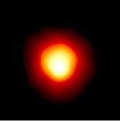 The red giant star Betelgeuse (thanks to Hubble Space Telescope)