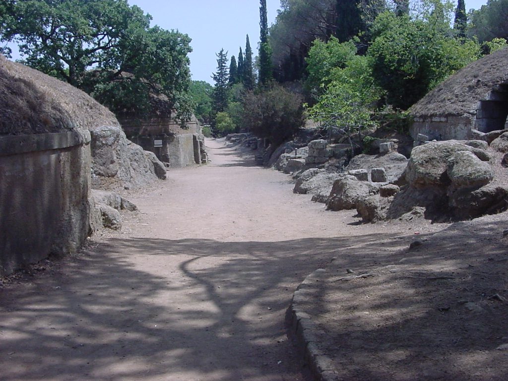 Etruscan tombs at Cerveteri