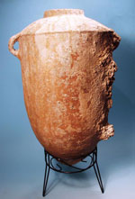 Canaanite amphora, for olive oil or wine (Bronze Age, about 1300 BC)