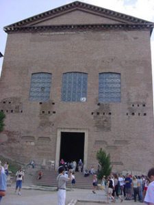Front of the Curia, or Senate House