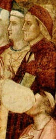Dante, painted by Giotto about 1320 AD