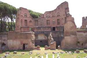 Bath building of Domitian's palace