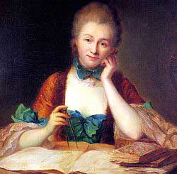 Emilie du Chatelet, a French philosopher in the 1600s