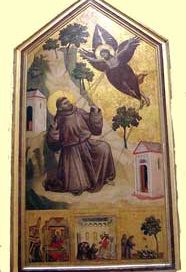 St. Francis receiving the stigmata
