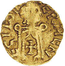 Gold coin of Hermenegild