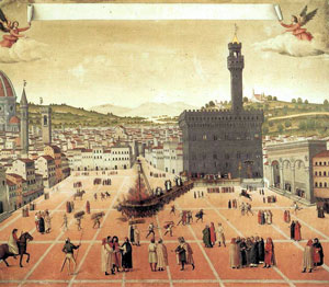 The execution of Savonarola