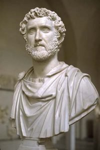 The Roman emperor Antoninus Pius