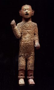 The Aztec god of seeds, Xipe Totec (ca 1500 AD)
