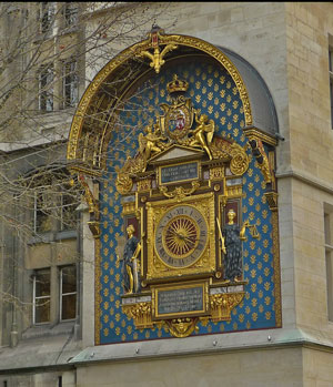 Conciergerie clock (1370 AD)