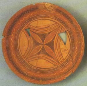 A plate from northern Mesopotamia, about 5000 BC