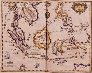 Ibrahim Mutafferika's map of the Indian Ocean (1728 AD)