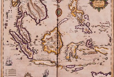 Ibrahim Mutafferika's map of the Indian Ocean (1728 AD)