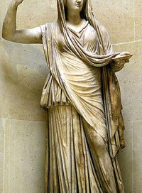 The Roman goddess Juno