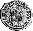 The Roman emperor Trebonianus Gallus